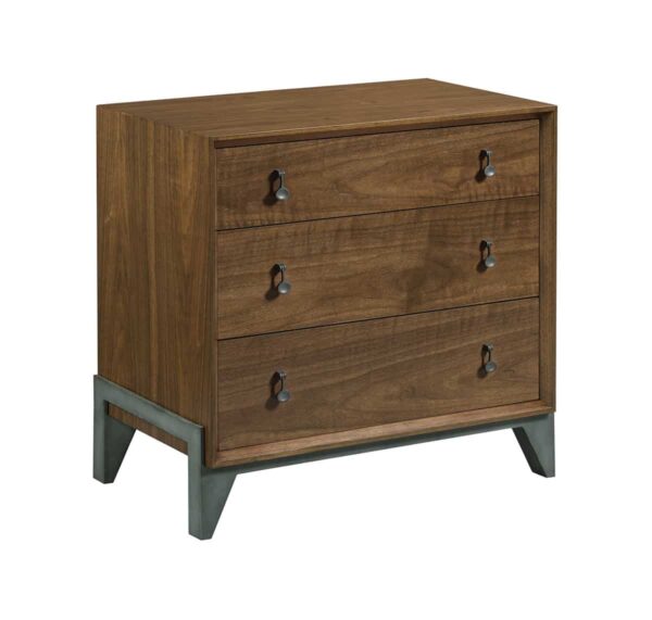 nightstand with three drawers in furniture store in Mexico