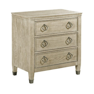 nightstand with three drawers in furniture store in Mexico